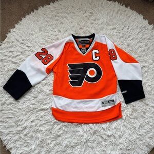 Reebok Orange Long Sleeve Tee